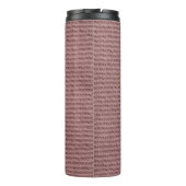 bruine textuur. Fabric background.art,artwor Thermosbeker (Achterkant)