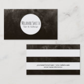 Bruine textuur visitekaartje (Voorkant / Achterkant)