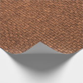 bruine textuur voor achtergrond cadeaupapier (Hoek)