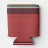 Bruine tinten Streep Blikjeskoeler (Achterkant)