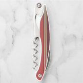 Bruine tinten Streep Kurkentrekker (Voorkant)