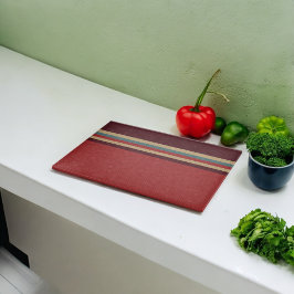 Bruine tinten Streep Snijplank