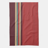 Bruine tinten Streep Theedoek (Verticaal)