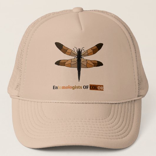 Bruine-toondragonfly Trucker Pet (Voorkant)