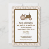 Bruine-tractoraanvinding Kaart (Voorkant)