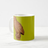 bruine uil koffiemok (Voorkant links)