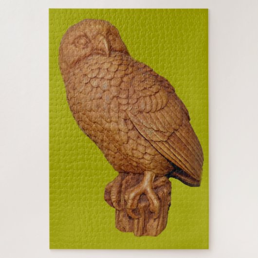bruine uil legpuzzel (Verticaal)