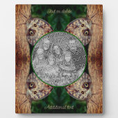 Bruine uil vlinder Creëer Uw eigen foto Fotoplaat (Voorkant)