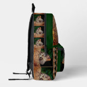 Bruine uil vlinder gepersonaliseerd bedrukte rugzak (Links)