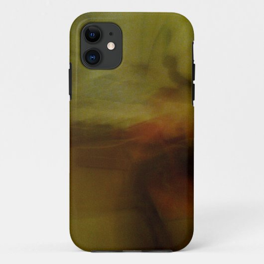 Bruine vervaagde achtergrond Case-Mate iPhone case (Achterkant)