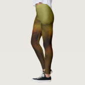 Bruine vervaagde achtergrond leggings (Links)