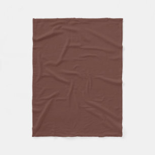 Bruine vleece Blanket Fleece Deken