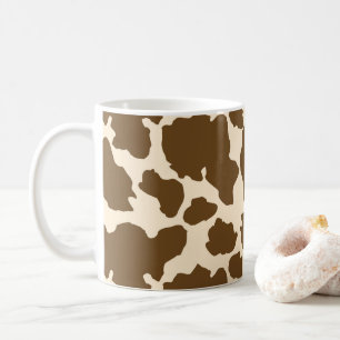 Bruine Vlekken Koeienprint Boer Boerderijdieren Kl Koffiemok