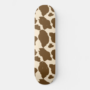 Bruine Vlekken Koeienprint Boer Boerderijdieren Kl Persoonlijk Skateboard