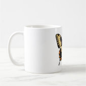 Bruine vlinder koffiemok (Links)