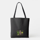 Bruine vlinder tote bag (Achterkant)