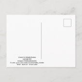 Bruine Vlinders Briefkaart (Achterkant)