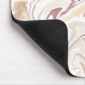 Bruine vloeibare acrylgooi muismat (Hoek)