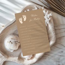 Bruine voetafdrukken gender onthullen wensen voor 