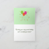 Bruine vogel op een tak kaart (Binnen)