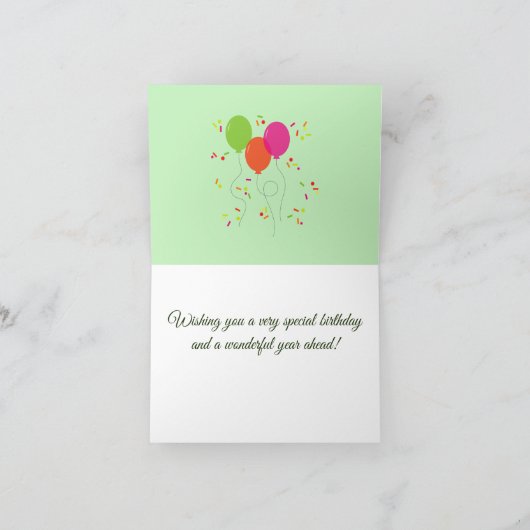 Bruine vogel op een tak kaart (Binnen)