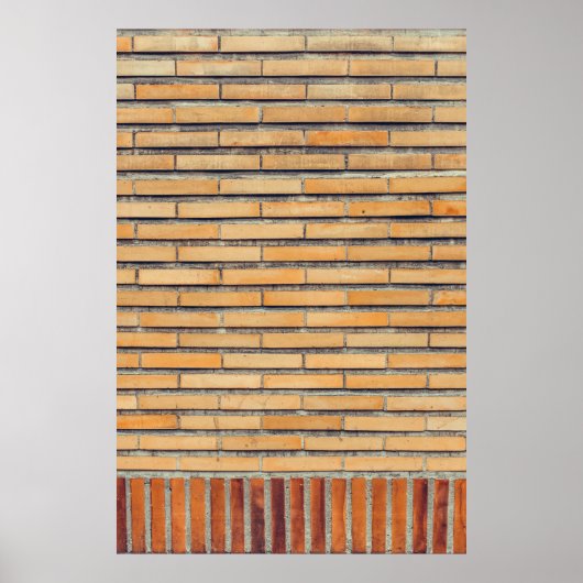 Bruine wand poster (Voorkant)