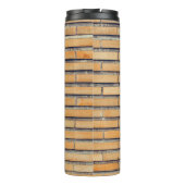 Bruine wand thermosbeker (Achterkant)