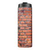 Bruine wandsteen thermosbeker (Voorkant)