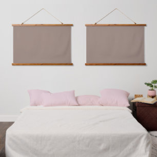 Bruine wandtapijt   Neutrale canvas decoratie Hangend Wandkleed