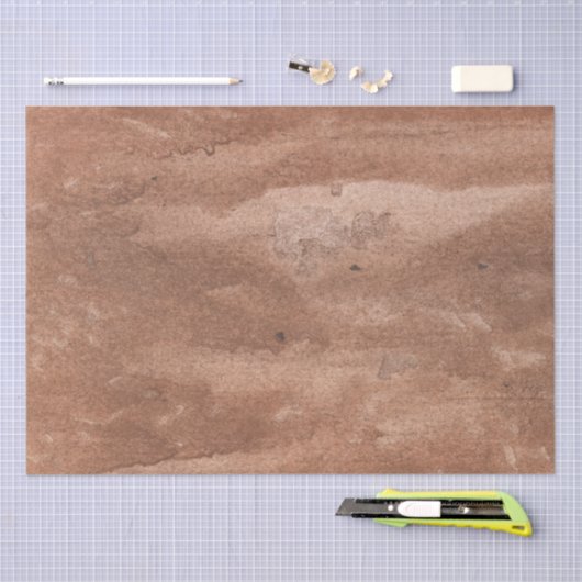 Bruine waterverf tissuepapier (Craft)