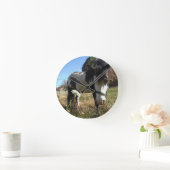 Bruine &White, Geschilderd Paard, de bloem van Ronde Klok (Huis)