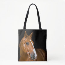 Bruine Witte Quarter-Horse Foto