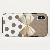 bruine witte vochtige vlekbeeststiften buigen Case-Mate iPhone case (Achterkant (horizontaal))