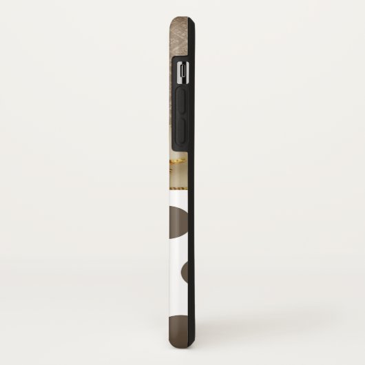 bruine witte vochtige vlekbeeststiften buigen Case-Mate iPhone case (Achterkant/links)