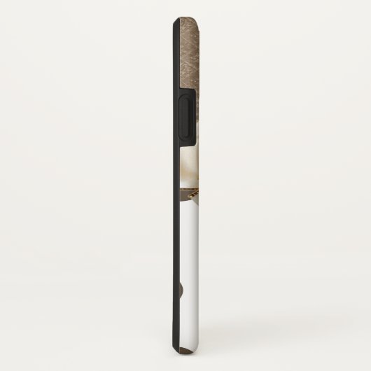 bruine witte vochtige vlekbeeststiften buigen Case-Mate iPhone case (Achterkant / rechts)