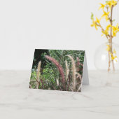 bruine zaden kaart (Gele Bloem)