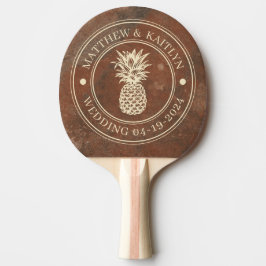 Bruine Zand Steen Ananas Trouw Namen Tafeltennisbatje