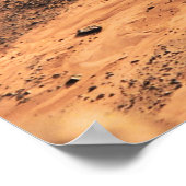 Bruine zandformatie poster (Hoek)