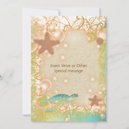 Bruine zeeduivel kaart (Voorkant)