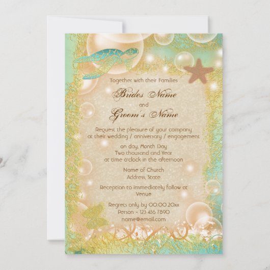 Bruine zeeduivel kaart (Achterkant)