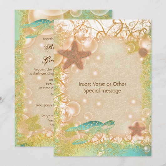 Bruine zeeduivel kaart (Voorkant / Achterkant)