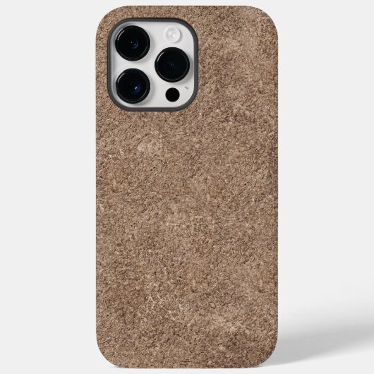 Bruine zeemleder textuur print Case-Mate iPhone case (Achterkant)