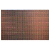 Bruine Zwarte Houndstooth Schotse ruit  Stof (Yard (91,4 cm))