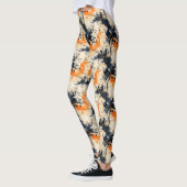 Bruine zwarte splash Leggings (Links)
