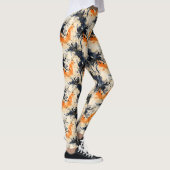 Bruine zwarte splash Leggings (Rechts)