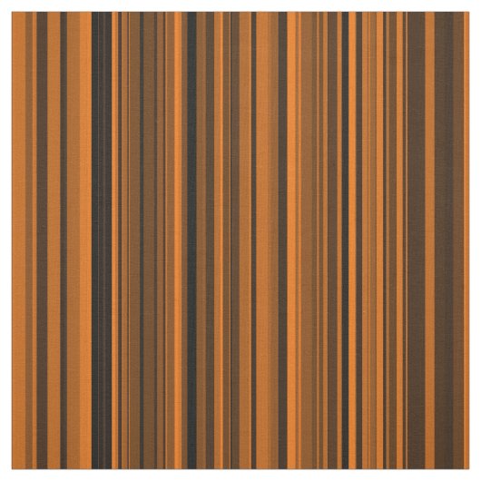 Bruine Zwarte Strepen Stof (Swatch)
