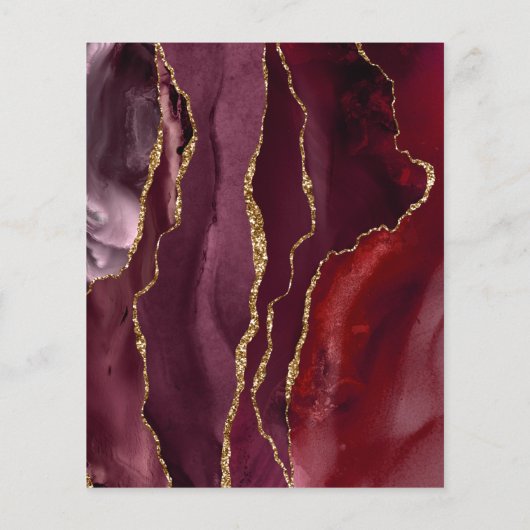 bruine zwarte vlieger flyer (Achterkant)