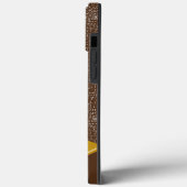 bruine zwarte vrouw die naar beneden kijkt | Ketti Case-Mate iPhone Case (Achterkant / Links)