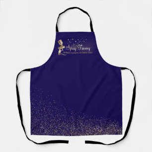 Bruinings Spray Verf navy Schort