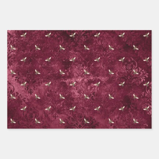  bruinkoolbloem inpakpapier vel (Voorkant 2)